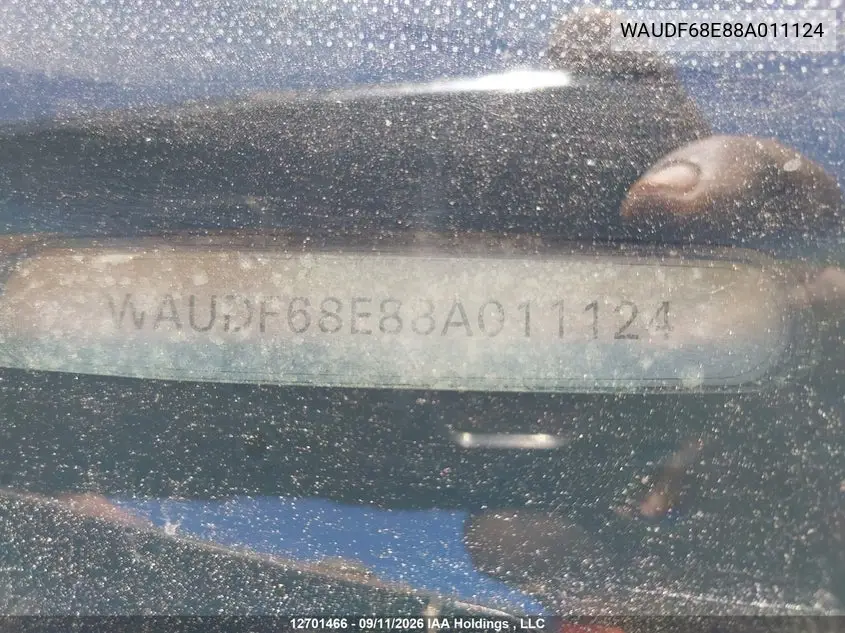 2008 AUDI A4 VIN WAUDF68E88A011124 — фото 19