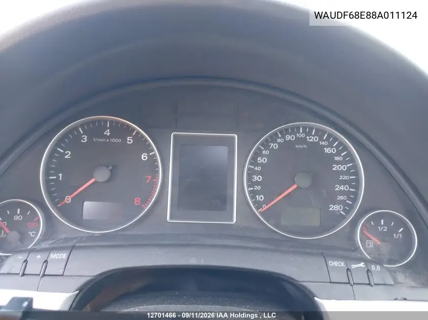 2008 AUDI A4 VIN WAUDF68E88A011124 — фото 7