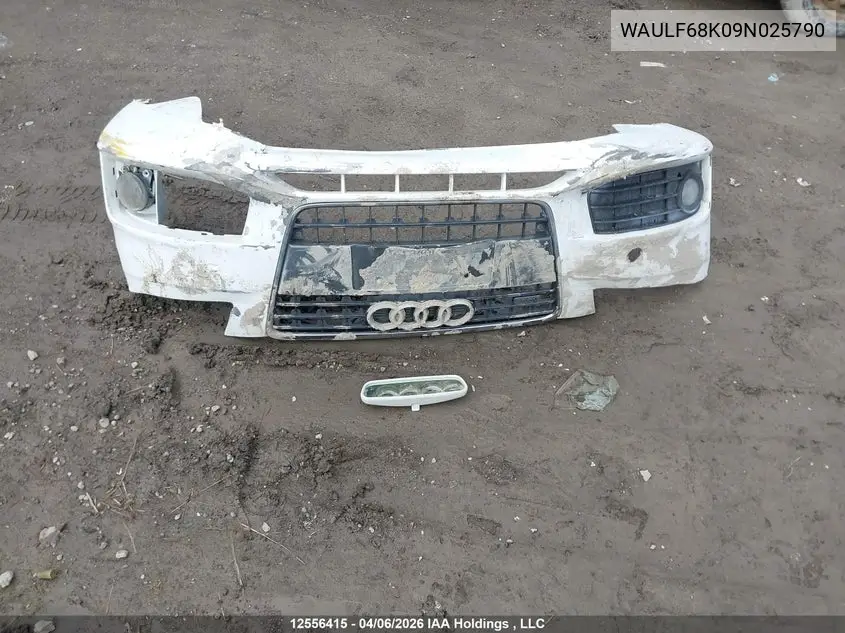 2009 AUDI A4 VIN WAULF68K09N025790 — фото 12
