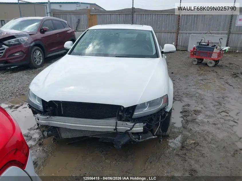 2009 AUDI A4 VIN WAULF68K09N025790 — фото 13