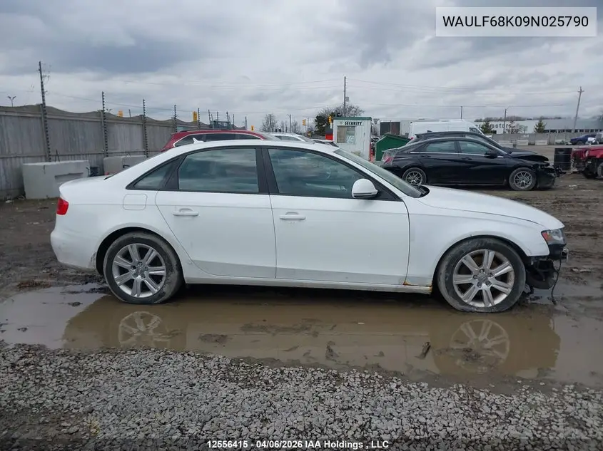 2009 AUDI A4 VIN WAULF68K09N025790 — фото 14