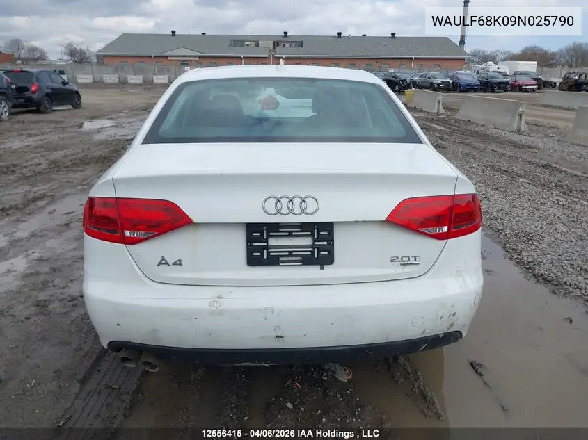 2009 AUDI A4 VIN WAULF68K09N025790 — фото 17