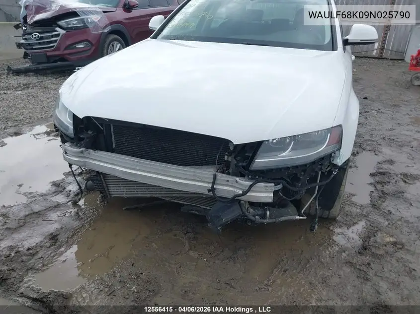 2009 AUDI A4 VIN WAULF68K09N025790 — фото 6