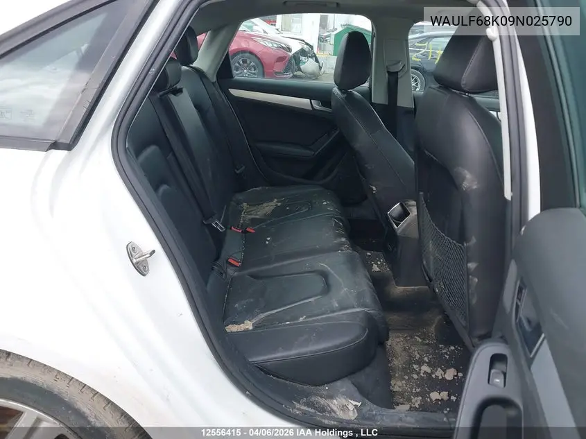 2009 AUDI A4 VIN WAULF68K09N025790 — фото 8