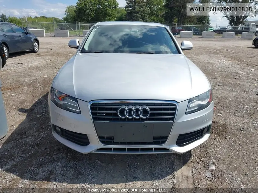 2009 AUDI A4 VIN WAULF68K79N016858 — фото 12