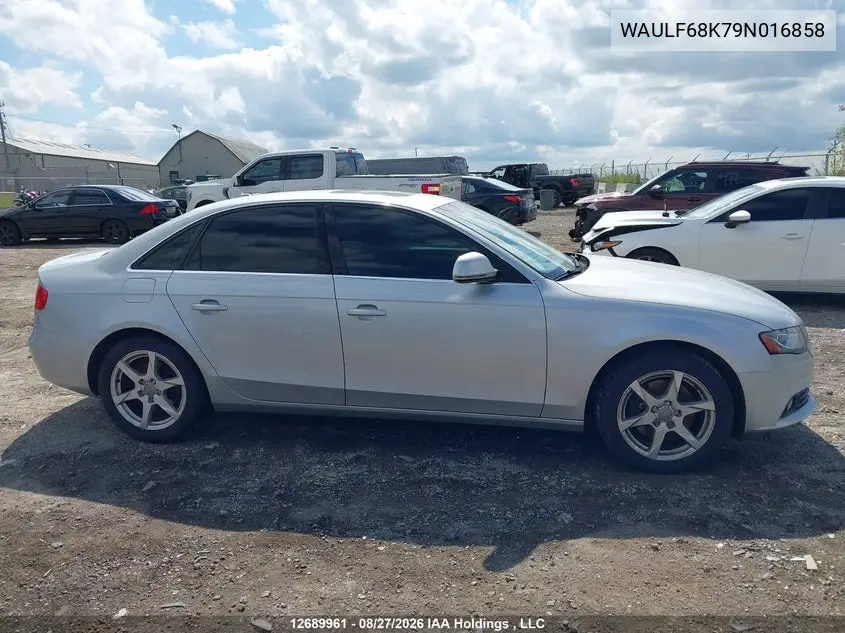 2009 AUDI A4 VIN WAULF68K79N016858 — фото 13