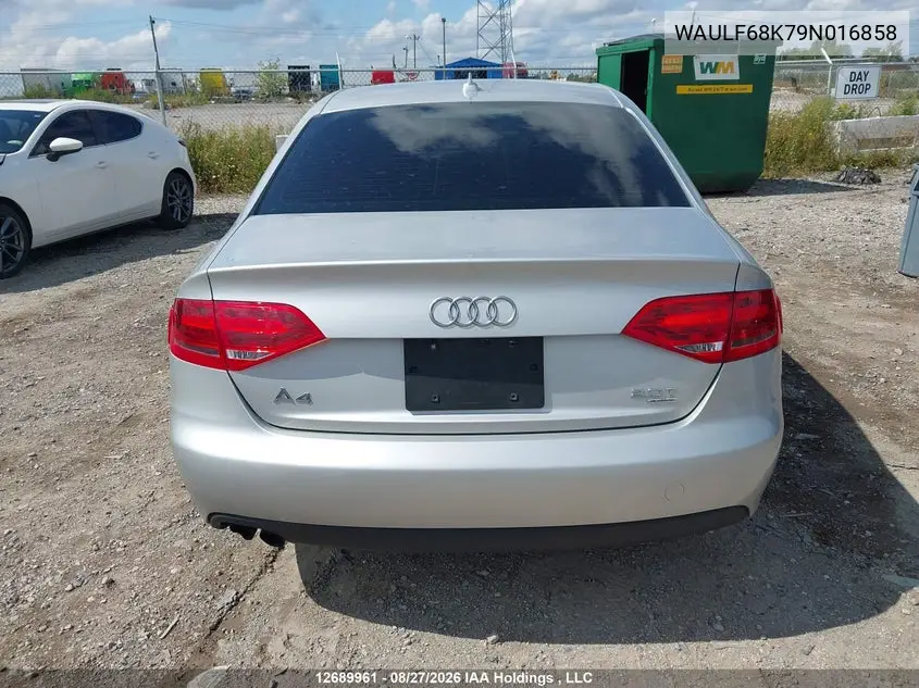 2009 AUDI A4 VIN WAULF68K79N016858 — фото 16
