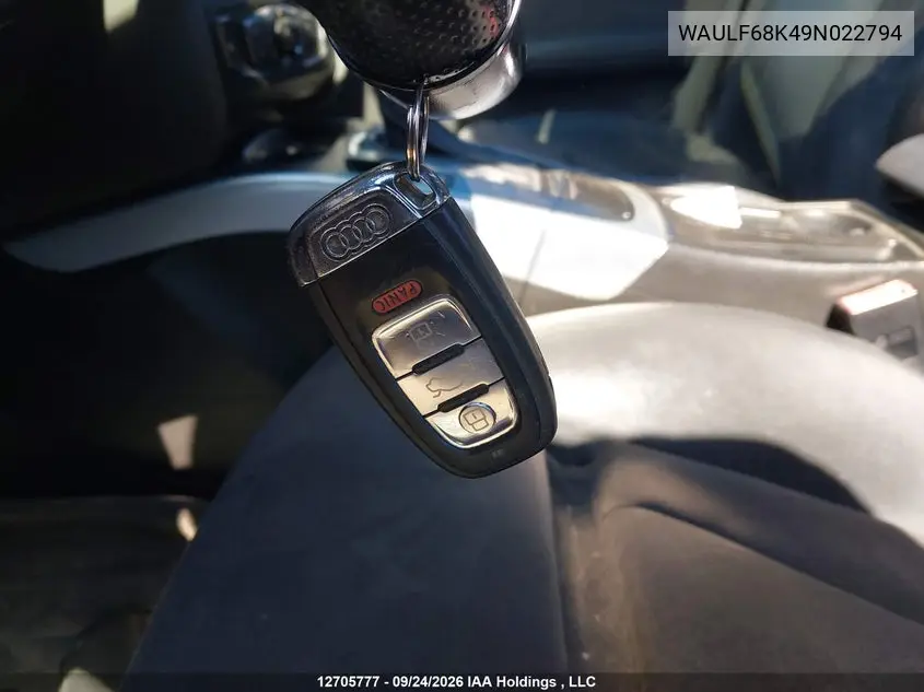 2009 AUDI A4 VIN WAULF68K49N022794 — фото 11