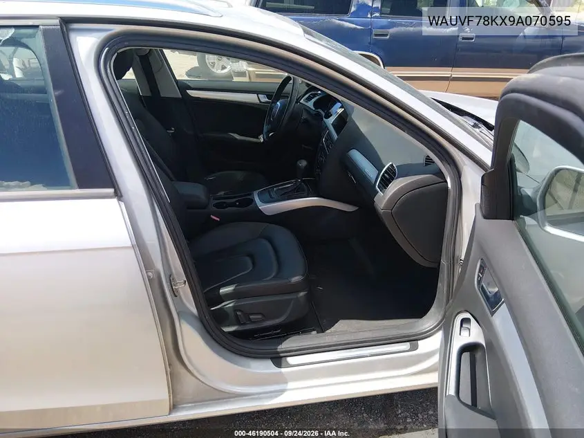 2009 AUDI A4 VIN WAUVF78KX9A070595 — фото 5