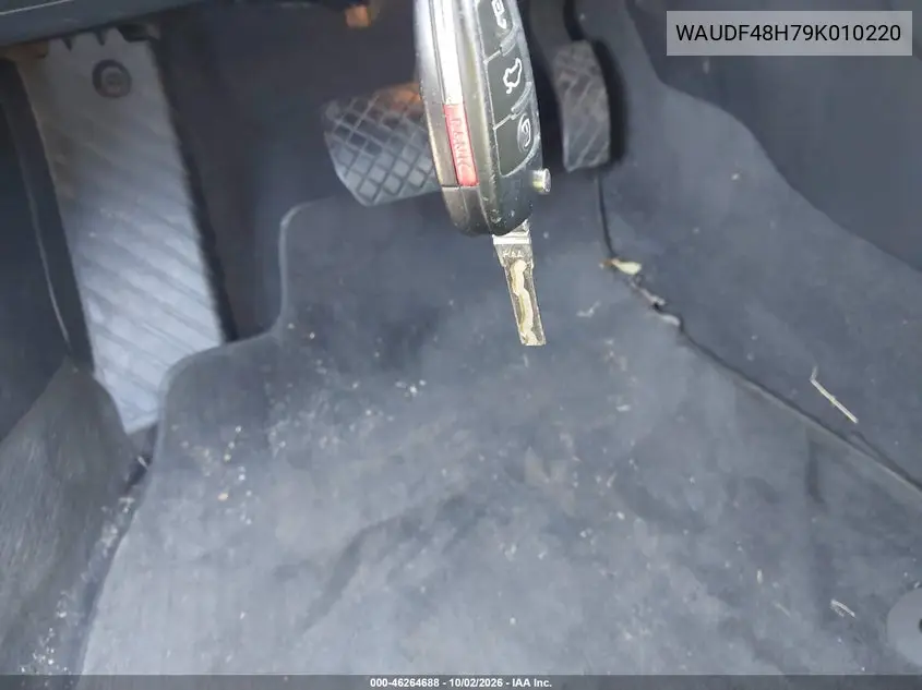 2009 AUDI A4 VIN WAUDF48H79K010220 — фото 11