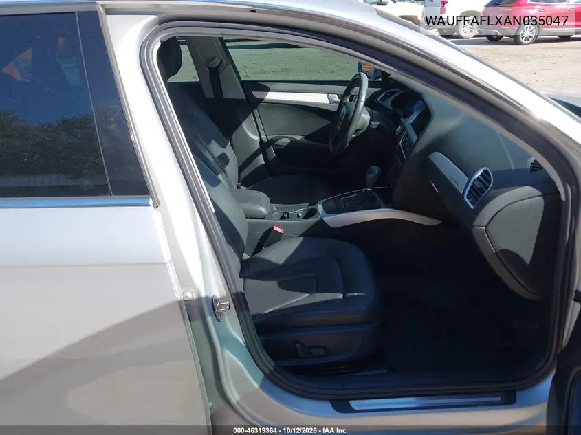 2010 AUDI A4 VIN WAUFFAFLXAN035047 — фото 5