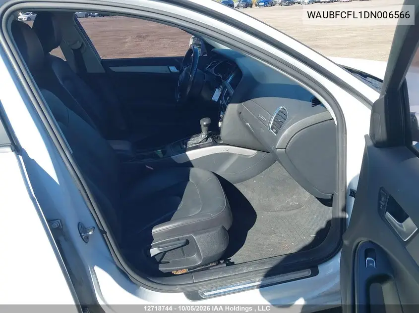 2013 AUDI A4 VIN WAUBFCFL1DN006566 — фото 5