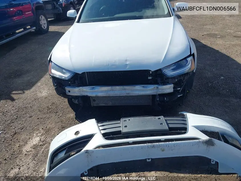 2013 AUDI A4 VIN WAUBFCFL1DN006566 — фото 6
