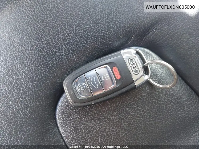 2013 AUDI A4 VIN WAUFFCFLXDN005000 — фото 11
