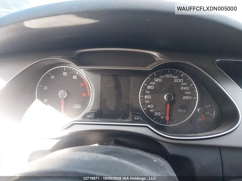 2013 AUDI A4 VIN WAUFFCFLXDN005000 — фото 15