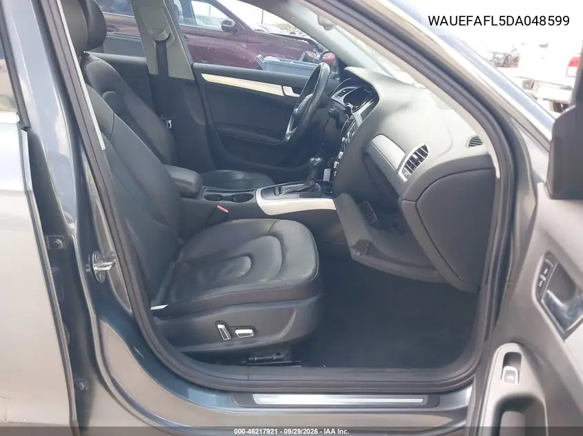 2013 AUDI A4 VIN WAUEFAFL5DA048599 — фото 5