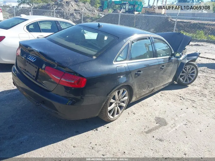 2013 AUDI A4 VIN WAUFFAFL1DA069308 — фото 4