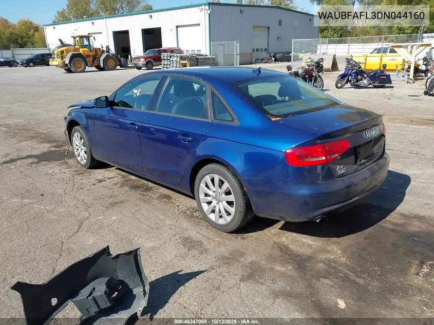 2013 AUDI A4 VIN WAUBFAFL3DN044160 — фото 3