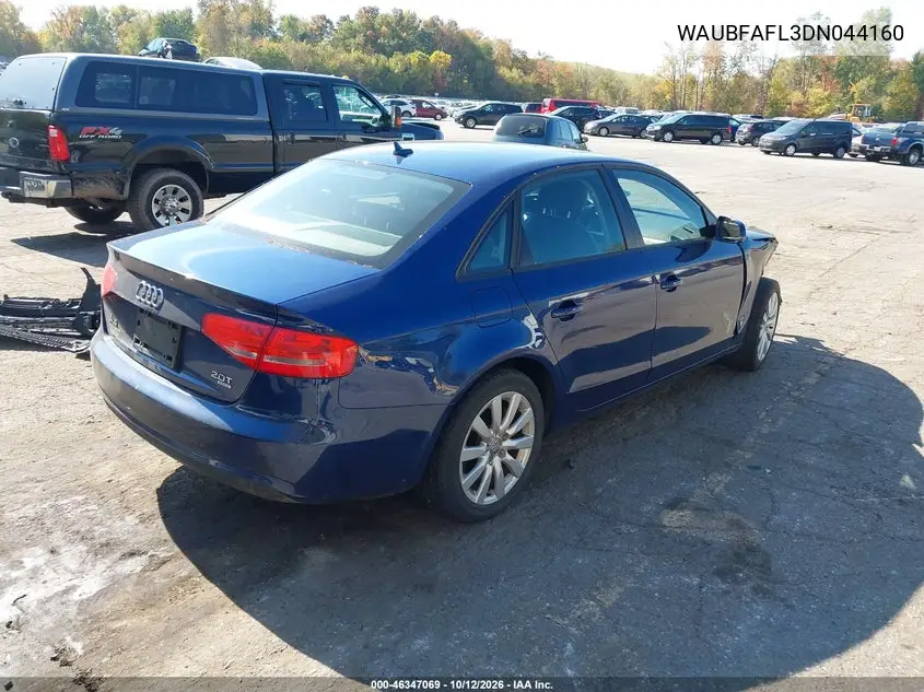 2013 AUDI A4 VIN WAUBFAFL3DN044160 — фото 4