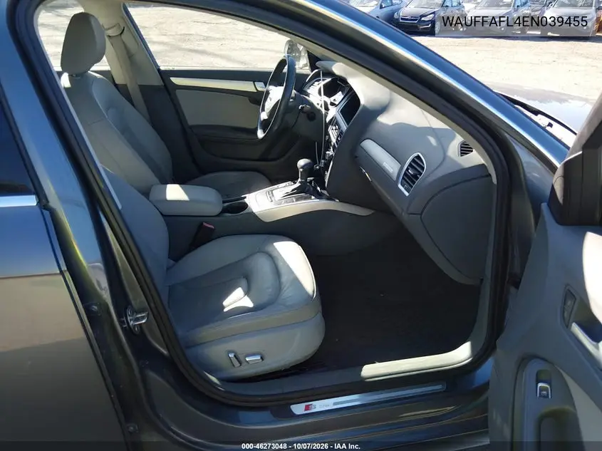 2014 AUDI A4 VIN WAUFFAFL4EN039455 — фото 5
