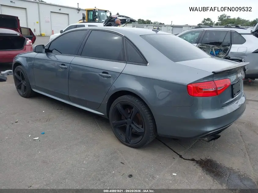 2015 AUDI A4 VIN WAUBFAFL0FN009532 — фото 3
