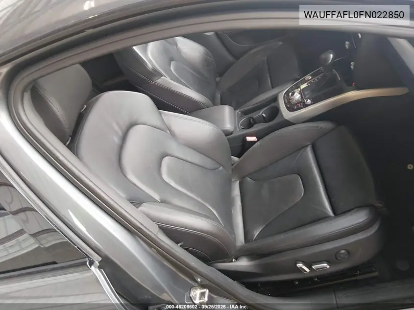 2015 AUDI A4 VIN WAUFFAFL0FN022850 — фото 5