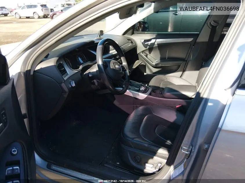 2015 AUDI A4 VIN WAUBFAFL4FN036698 — фото 5