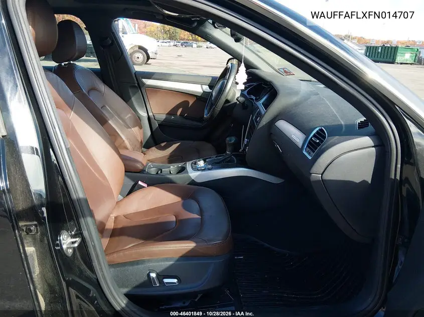 2015 AUDI A4 VIN WAUFFAFLXFN014707 — фото 5