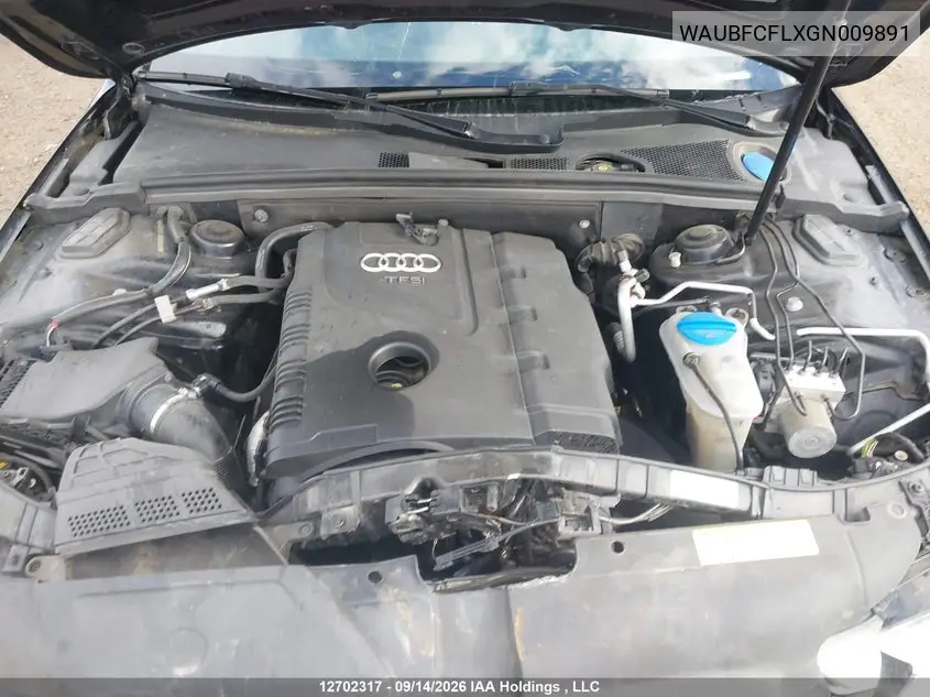 2016 AUDI A4 VIN WAUBFCFLXGN009891 — фото 10