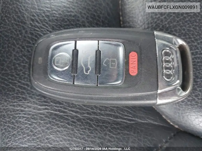 2016 AUDI A4 VIN WAUBFCFLXGN009891 — фото 11