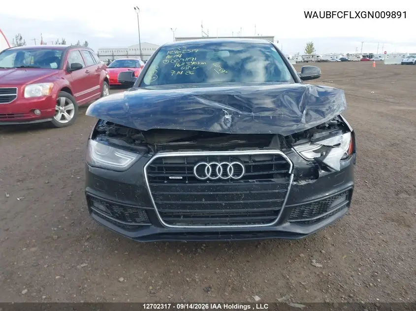 2016 AUDI A4 VIN WAUBFCFLXGN009891 — фото 12