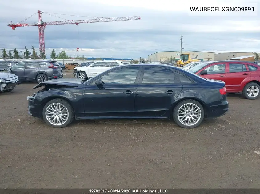 2016 AUDI A4 VIN WAUBFCFLXGN009891 — фото 14