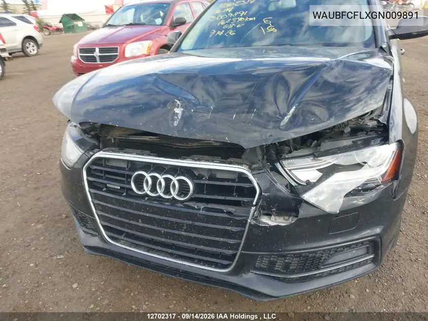 2016 AUDI A4 VIN WAUBFCFLXGN009891 — фото 6