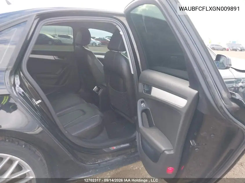 2016 AUDI A4 VIN WAUBFCFLXGN009891 — фото 8