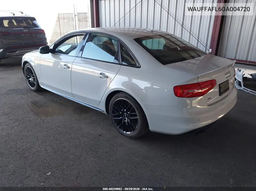 2016 AUDI A4 VIN WAUFFAFL6GA004720 — фото 3