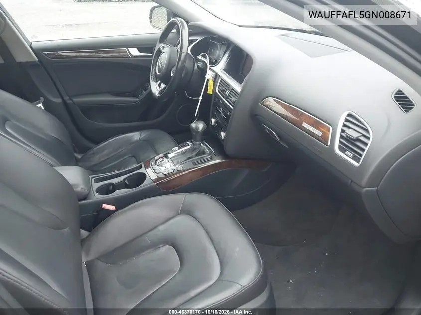 2016 AUDI A4 VIN WAUFFAFL5GN008671 — фото 5