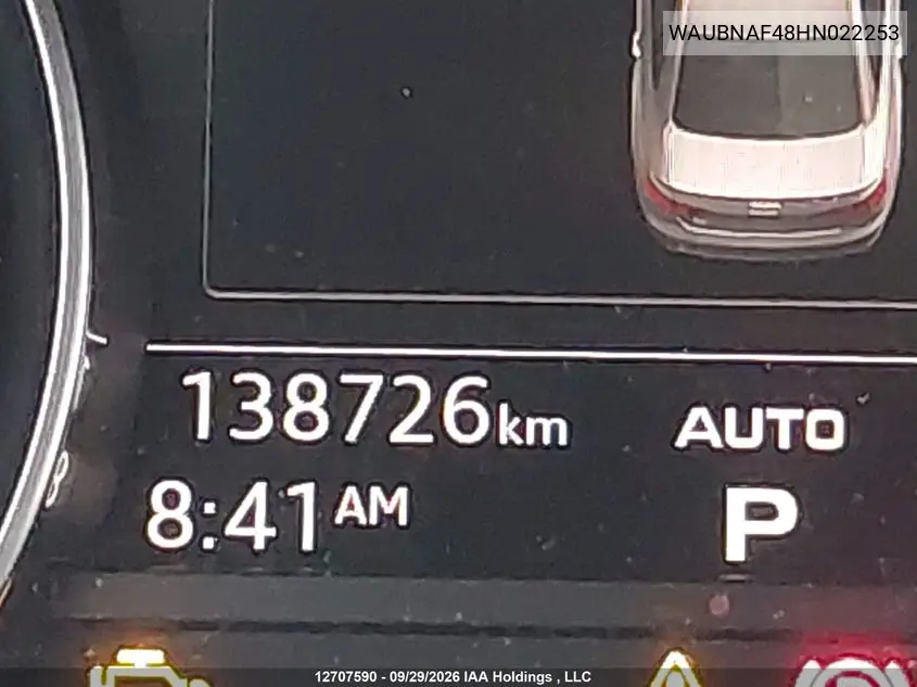 2017 AUDI A4 VIN WAUBNAF48HN022253 — фото 15