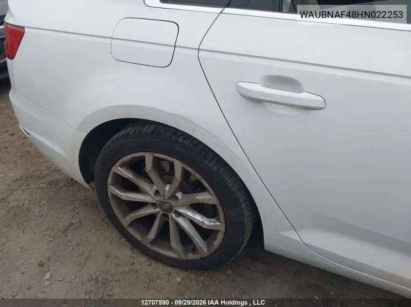 2017 AUDI A4 VIN WAUBNAF48HN022253 — фото 19