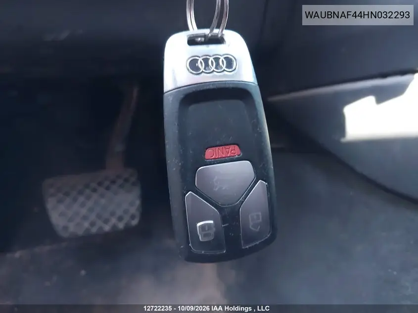 2017 AUDI A4 VIN WAUBNAF44HN032293 — фото 11