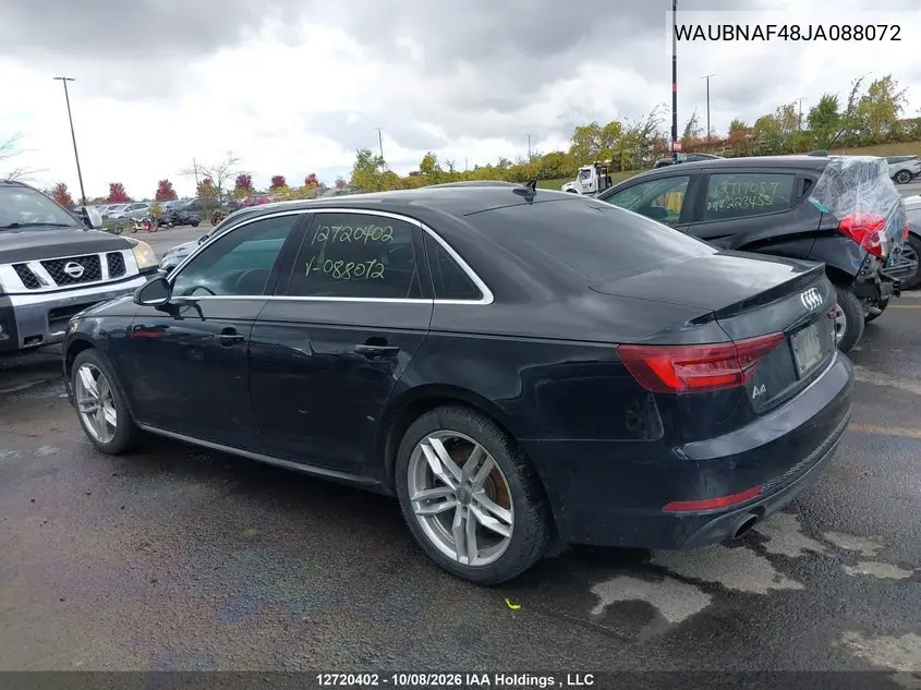 2018 AUDI A4 VIN WAUBNAF48JA088072 — фото 14