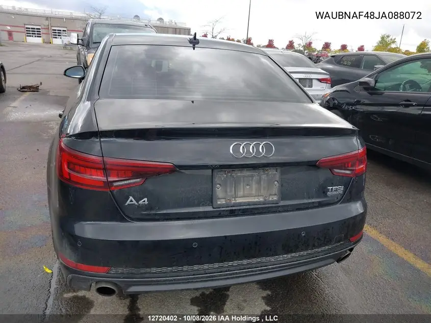 2018 AUDI A4 VIN WAUBNAF48JA088072 — фото 16