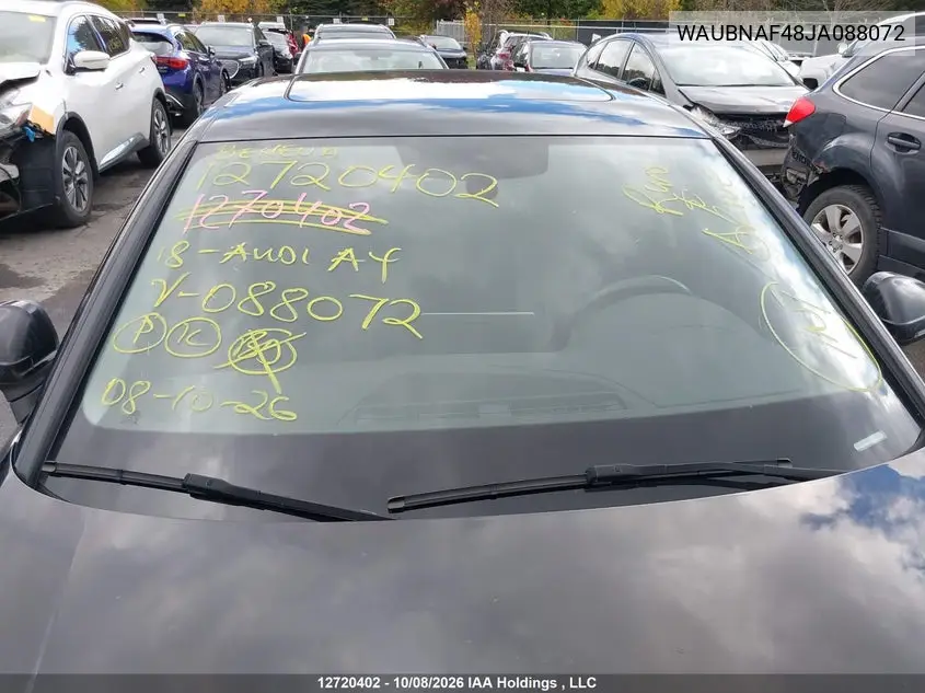 2018 AUDI A4 VIN WAUBNAF48JA088072 — фото 17