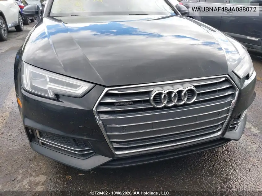 2018 AUDI A4 VIN WAUBNAF48JA088072 — фото 6
