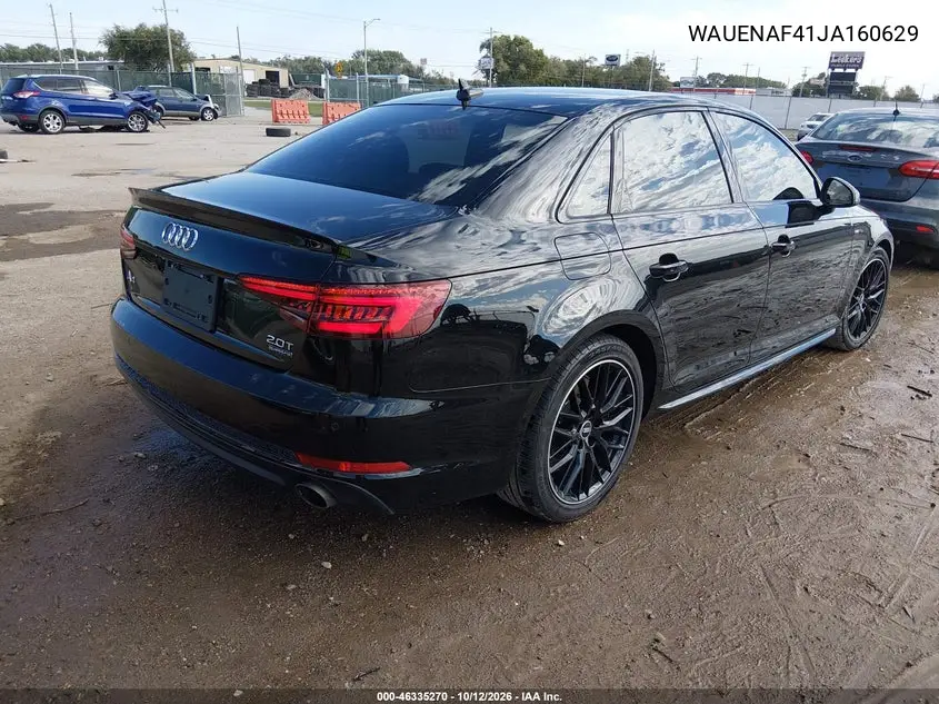 2018 AUDI A4 VIN WAUENAF41JA160629 — фото 4