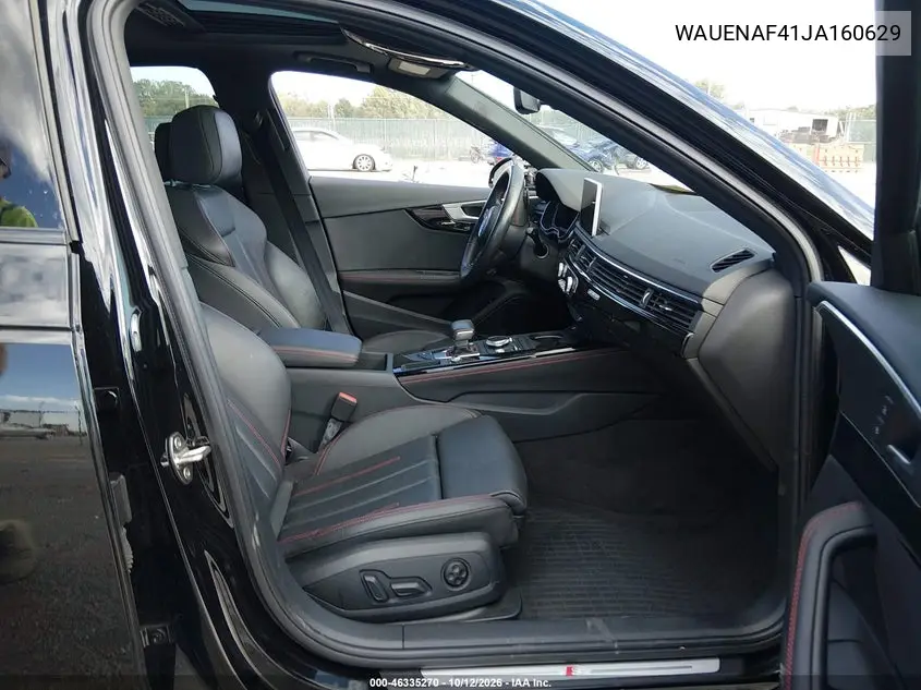 2018 AUDI A4 VIN WAUENAF41JA160629 — фото 5