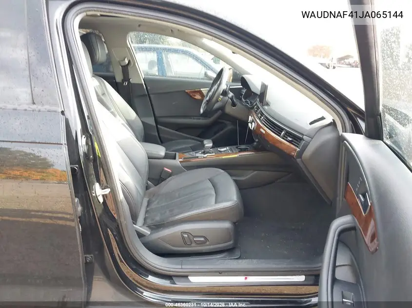 2018 AUDI A4 VIN WAUDNAF41JA065144 — фото 5