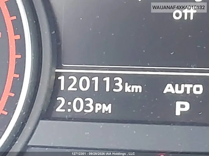 2019 AUDI A4 VIN WAUANAF4XKA010132 — фото 16