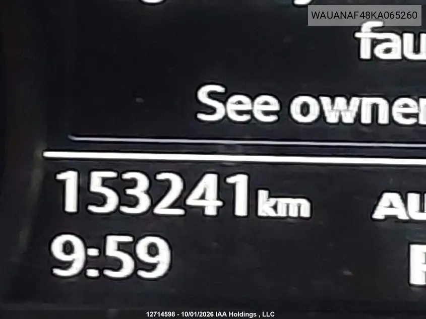 2019 AUDI A4 VIN WAUANAF48KA065260 — фото 15