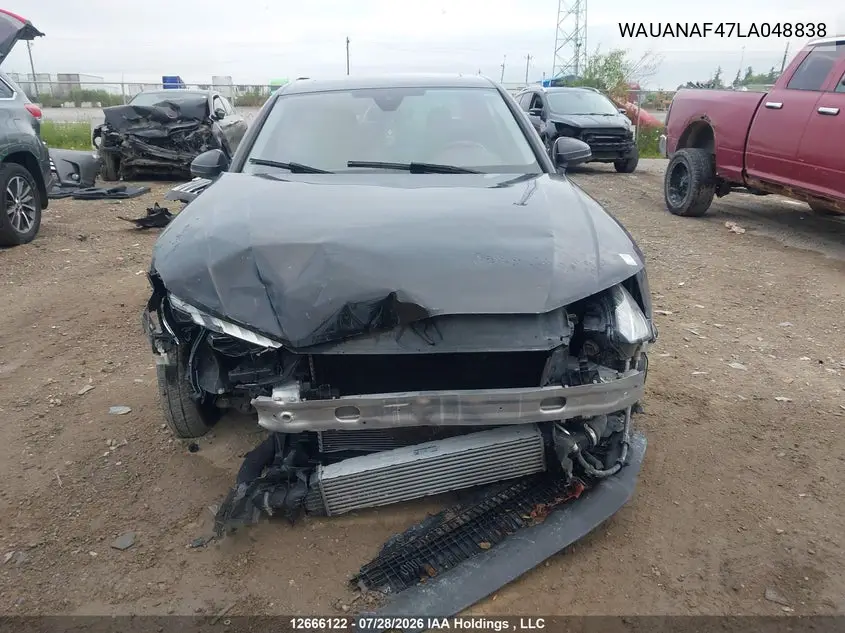 2020 AUDI A4 VIN WAUANAF47LA048838 — фото 12