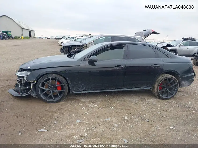 2020 AUDI A4 VIN WAUANAF47LA048838 — фото 14